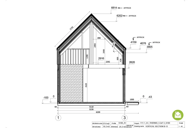 maison 58 m² en bois kit re2020 avec permis de construire metz v11.1 a1 maison 58 m² en bois kit re2020 avec permis de construire metz v11.1 a1