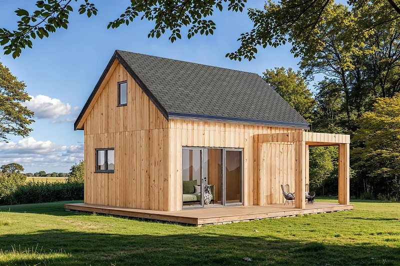 chalet 54 m² en bois kit re2020 avec permis de construire rodez v8 a1 chalet 54 m² en bois kit re2020 avec permis de construire rodez v8 a1