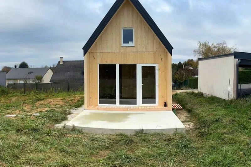 chalet 29 m² en bois kit re2020 avec permis de construire tulle v1 a1 chalet 29 m² en bois kit re2020 avec permis de construire tulle v1 a1