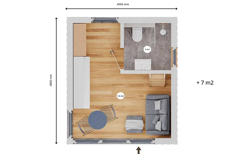 chalet 26 m² en bois kit re2020 avec permis de construire giat v20 a1 chalet 26 m² en bois kit re2020 avec permis de construire giat v20 a1