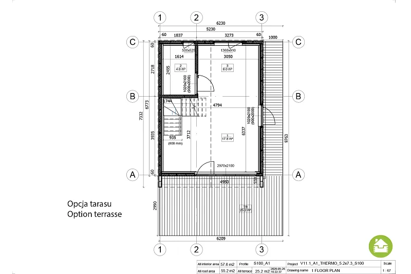 maison 58 m² en bois kit re2020 avec permis de construire metz v11.1 a1 maison 58 m² en bois kit re2020 avec permis de construire metz v11.1 a1