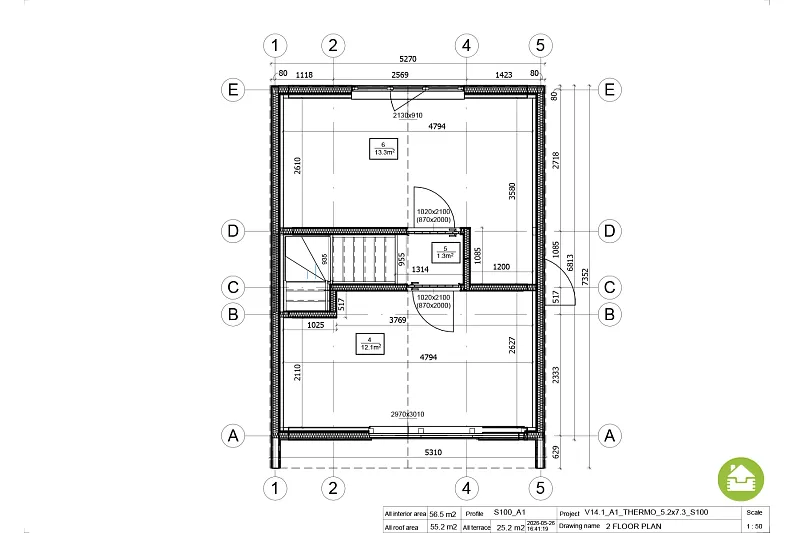 maison 58 m² en bois kit re2020 avec permis de construire colmar v14.1 a1 maison 58 m² en bois kit re2020 avec permis de construire colmar v14.1 a1