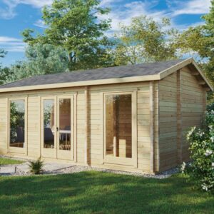 one bedroom small log cabin "sweden c" | g0267