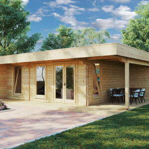 bungalow bois lounge xxl pool edition / 24m2 / 58mm