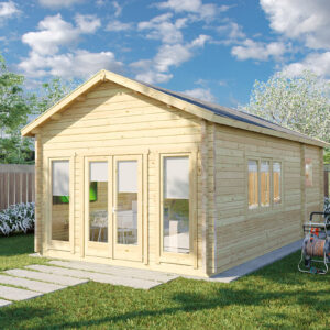bungalow bois une chambre stefan 2