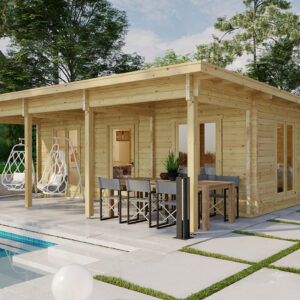 chalet 40m2 habitable holiday r / 40m2 / 70mm