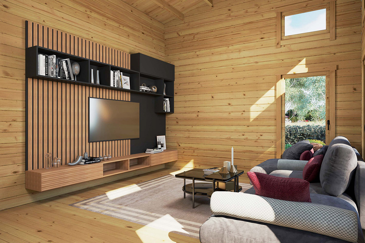 grand studio de jardin avec mezzanine sweden j / 35m2 / 7x 4 m / grand studio de jardin avec mezzanine sweden j / 35m2 / 7x 4 m /