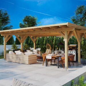 pergola en bois "dora xl" | g0403