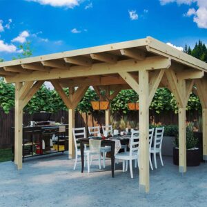 pergola bois "dora" | g0402