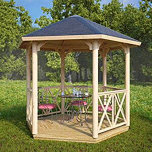 gazebo en bois lotte s