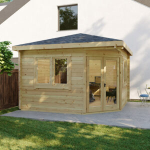 studio de jardin d’angle fargo a / 44mm / 12 m2 / 3,5 x 3,5 m