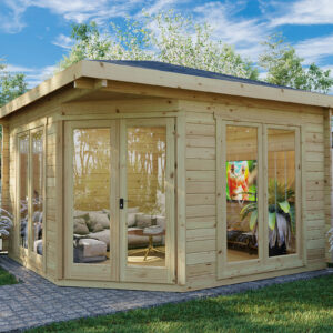 studio de jardin d’angle fargo b / 44mm / 12 m2 / 3,5 x 3,5 m