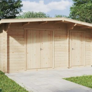 abri de jardin 15m2 double abri a