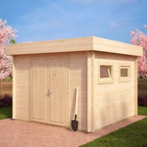 abri de jardin toit plat lucas f