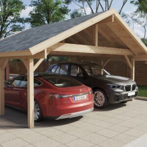 carport 2 voitures hansa henley xl