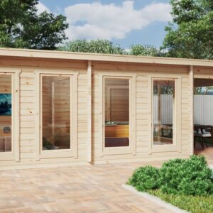 chalet de jardin 20m2 david 1