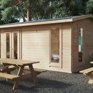 chalet en bois 15m2 mia 1