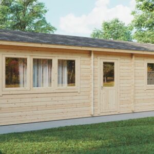 chalet en bois habitable holiday h