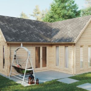 chalet en bois habitable 50m2 holiday q