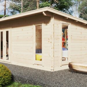 chalet en bois habitable sans permis de construire mia 2