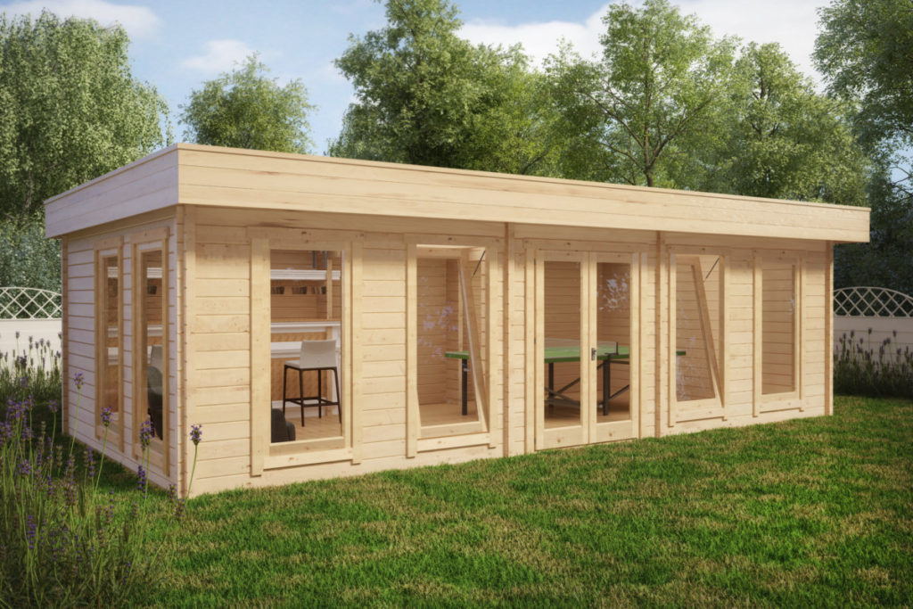 chalet de jardin toit plat chalet de jardin toit plat