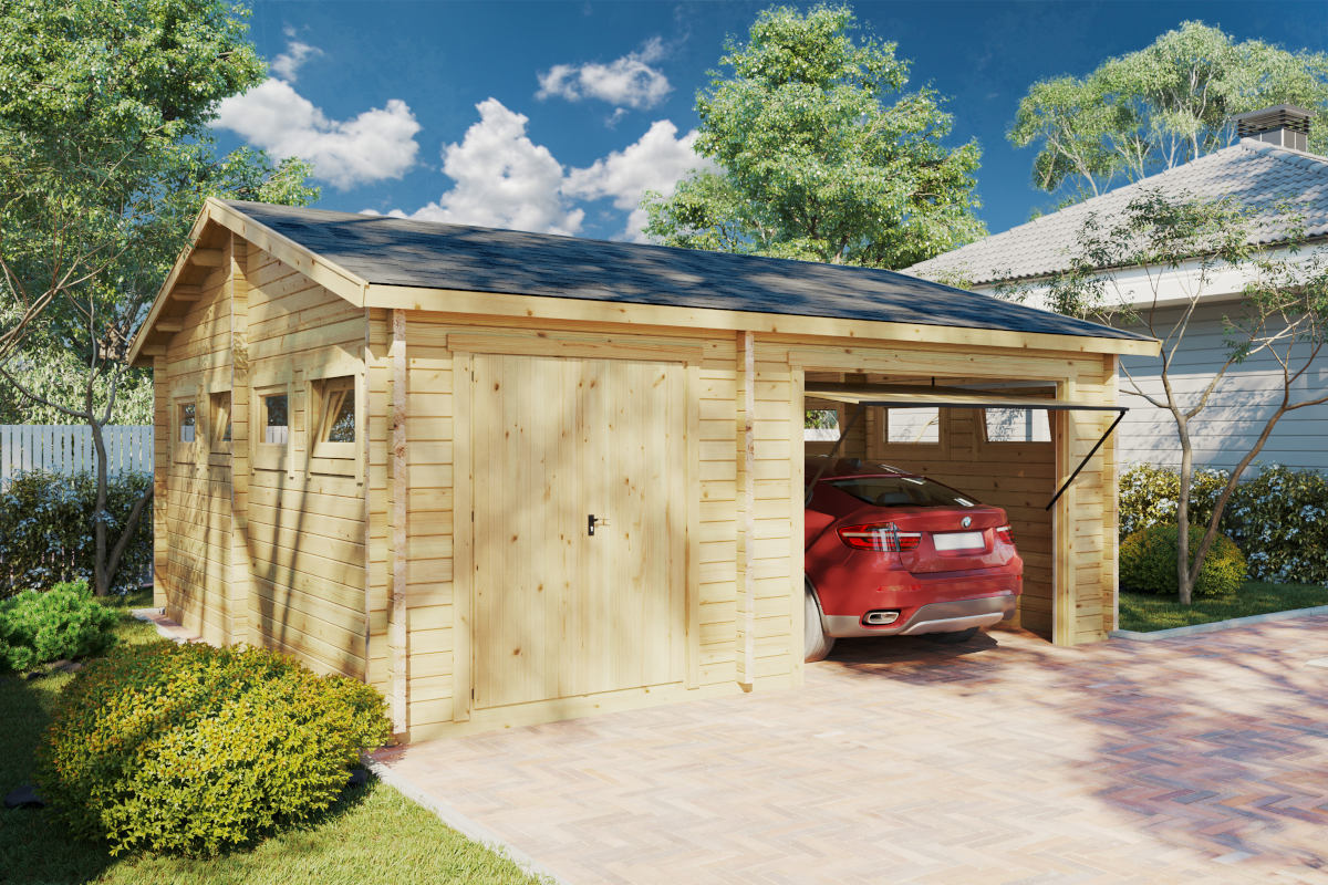 garage bois en kit 40m2 garage bois en kit 40m2