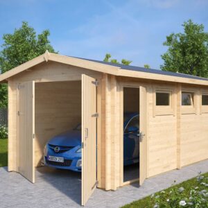 garage préfabriqué en kit hansa garage a