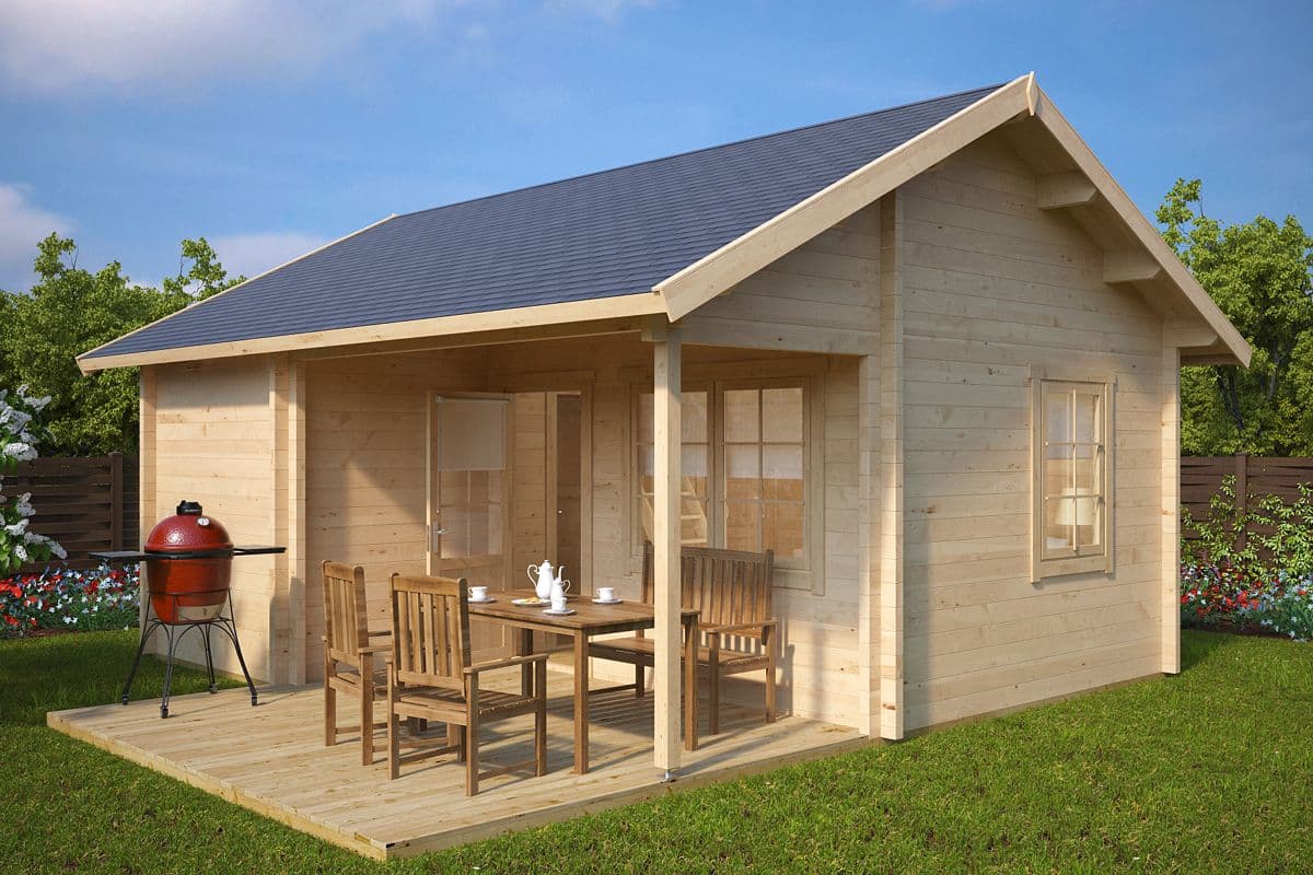 large garden house "oklahoma" | 6 x 5 m | g0091 large garden house "oklahoma" | 6 x 5 m | g0091