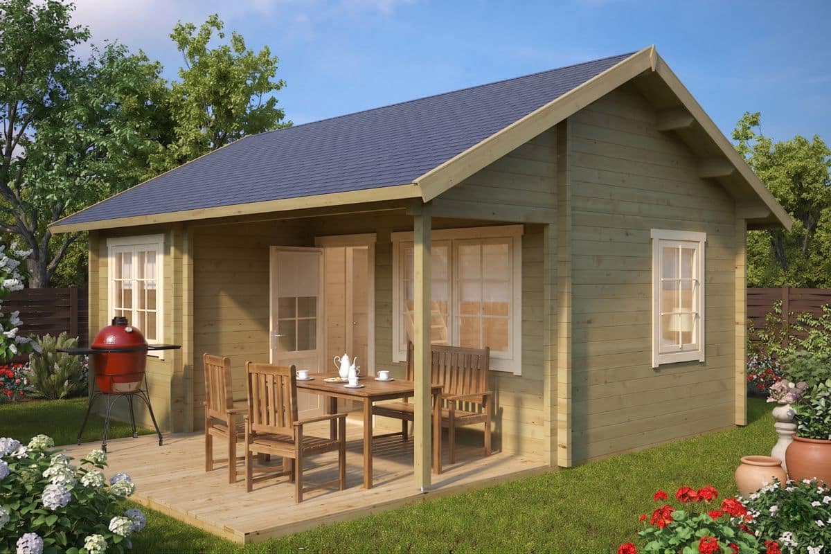 large garden house "oklahoma" | 6 x 5 m | g0091 large garden house "oklahoma" | 6 x 5 m | g0091