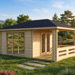 garden house with veranda "anette" | g0088