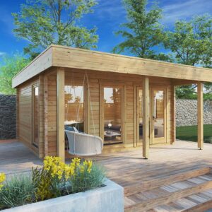 summer house with canopy "ian e" | g0227