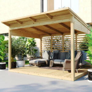 gazebo bois hansa gazebo b