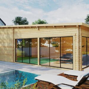 golf simulator cabin / garden gym "ibiza" | g0410