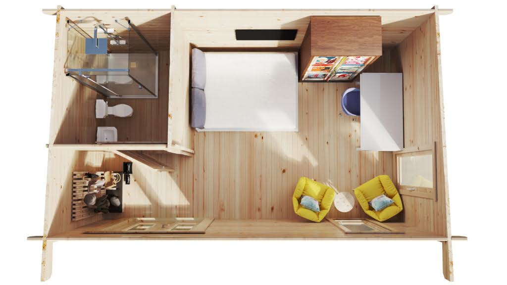 intérieur petit chalet bois habitable mia 2 intérieur petit chalet bois habitable mia 2