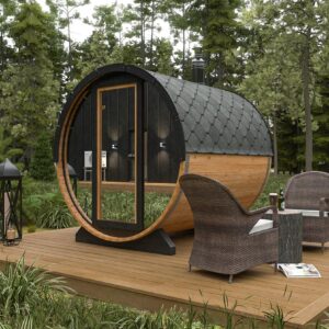 kleine fasssauna | small barrel sauna | tg013