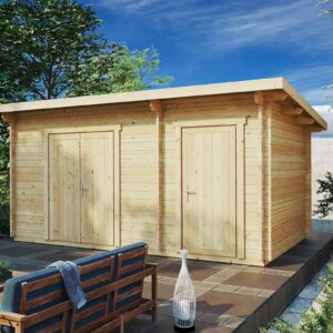 large wooden garden shed c | g0204