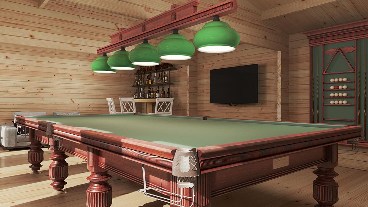 large garden snooker room xl inside view | g0301 large garden snooker room xl inside view | g0301
