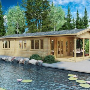 large log cabin "the lake house" | g0202