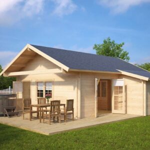 large garden summer house “dakota” | 7 × 7 m | g0026