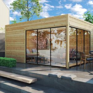 modern garden room grace alu | g0370