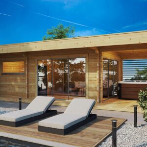 outdoor sauna "serenity" | g0409
