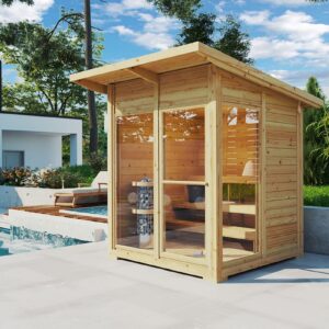 small garden sauna cabin g0383