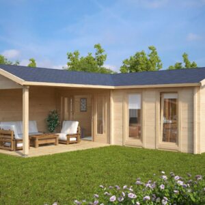 studio de jardin en kit double pente corner deluxe b