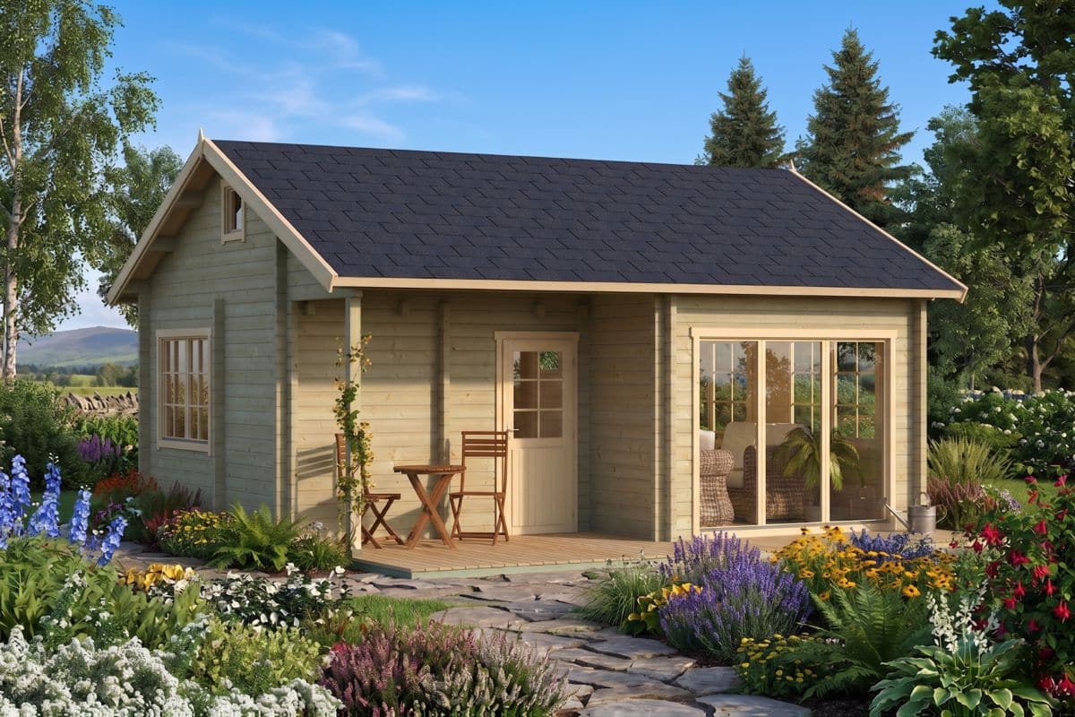 wooden summer house "alabama" | g0090 wooden summer house "alabama" | g0090